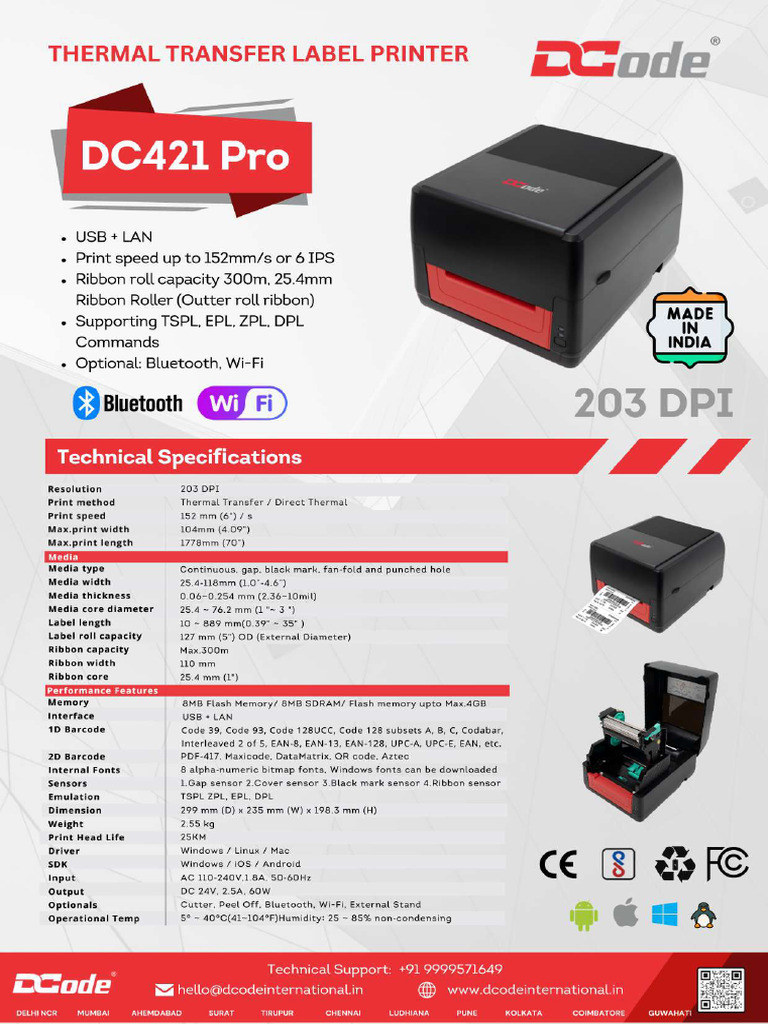 DC421 Pro | PDF