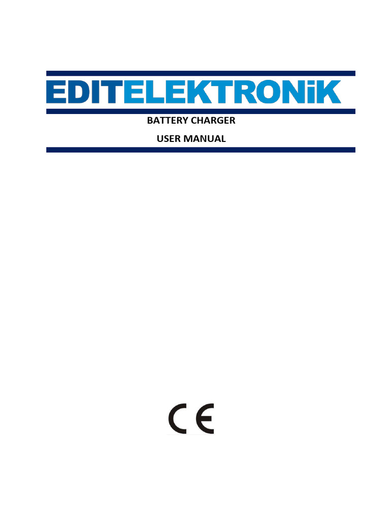 Battery Charger User Manual 100A 220V | PDF | Battery Charger | Fuse ...