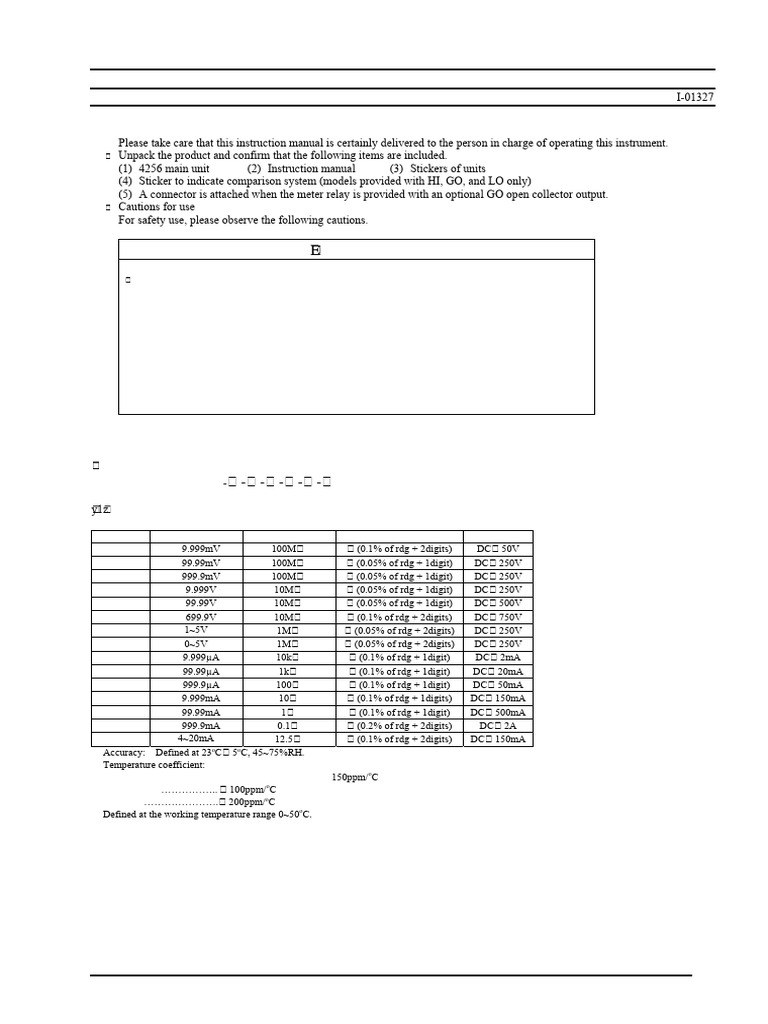 Model 4256 Digital Meter Relay Manual | PDF | Electronic Engineering ...