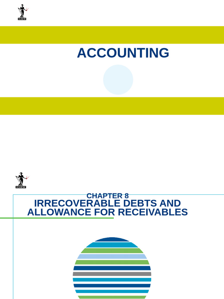 Irrecoverable Debts & Receivables Accounting | PDF | Debits And Credits ...