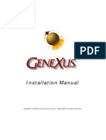 Genexus Installation Manual
