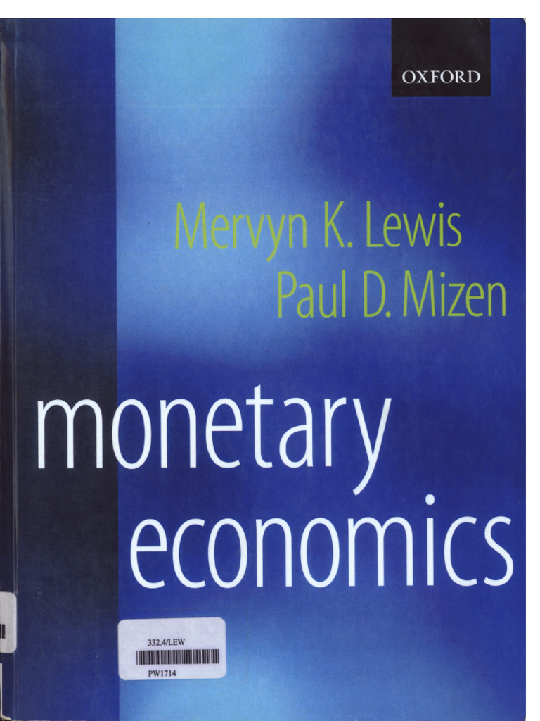 Lewis and Mizen PDF | PDF