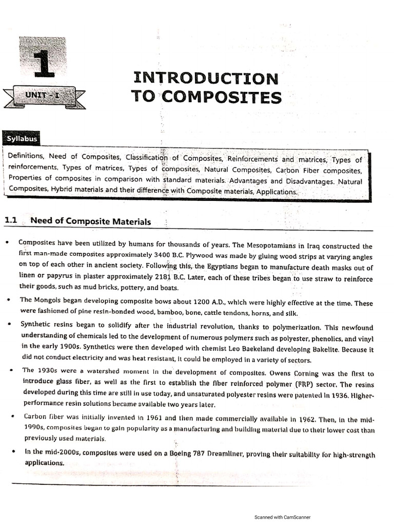 CM Unit 001 | PDF