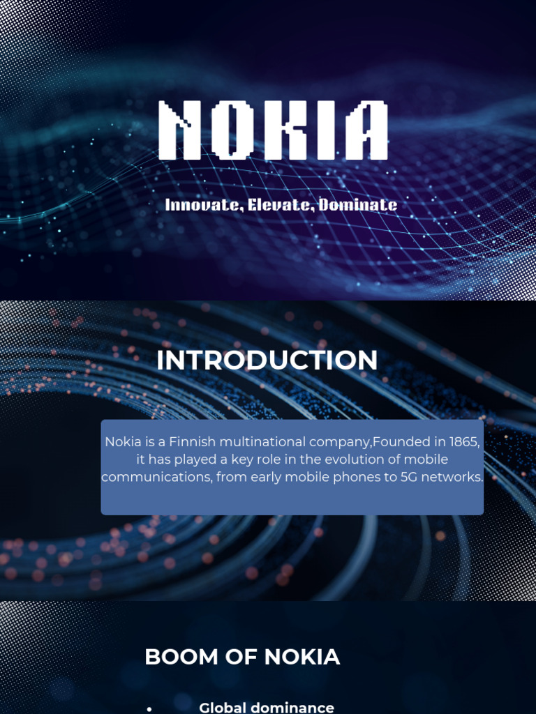 Blue Futuristic Business Presentation | PDF