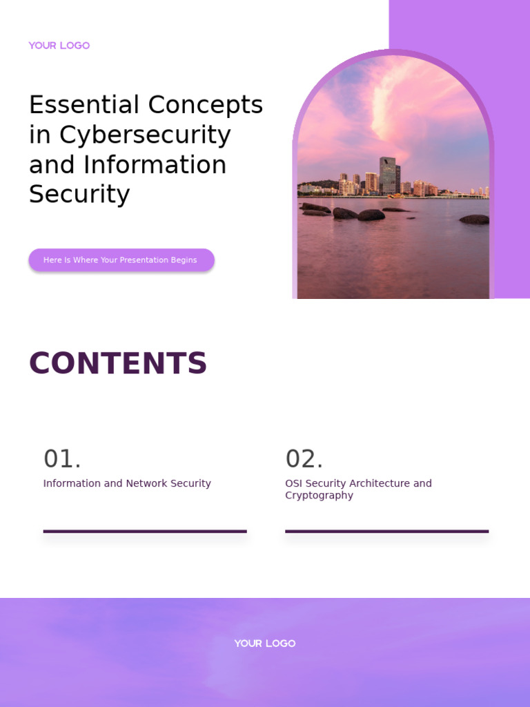 Essential Concepts in Cybersecurity and Information Security | PDF ...