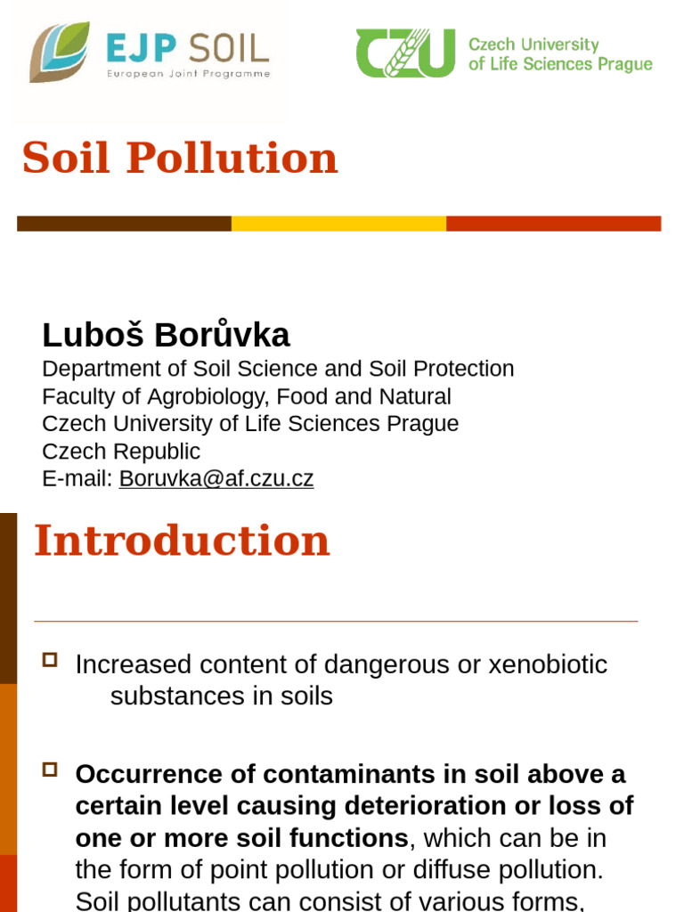 Soil Pollution and Its Impacts | PDF | Soil | Environmental Remediation