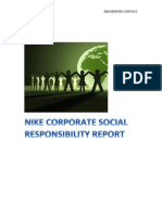 Nike Responses Corporate Social Responsibility