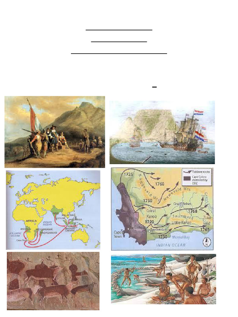Colonisation of the Cape: 17th-18th Centuries | PDF