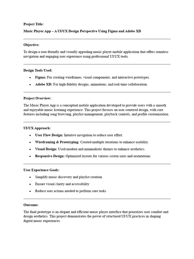 Project Title | PDF