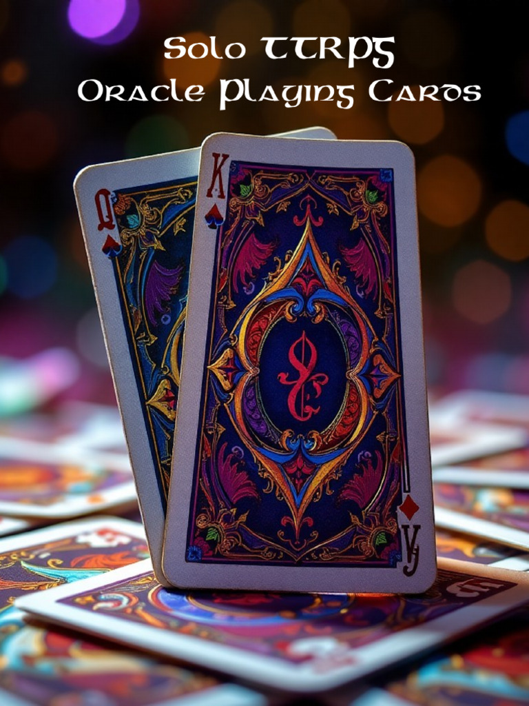 Creative Commons RPG Oracle Cards | PDF | Gaming Devices | Playing Cards