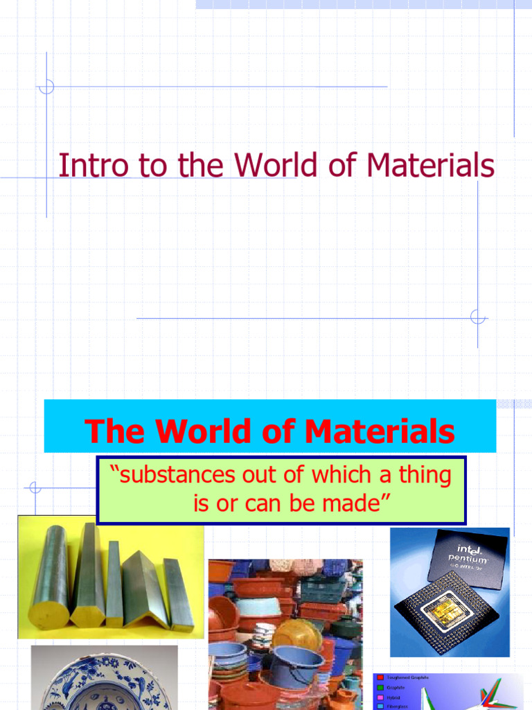 Overview of Materials Science Basics | PDF | Materials Science | Silicon