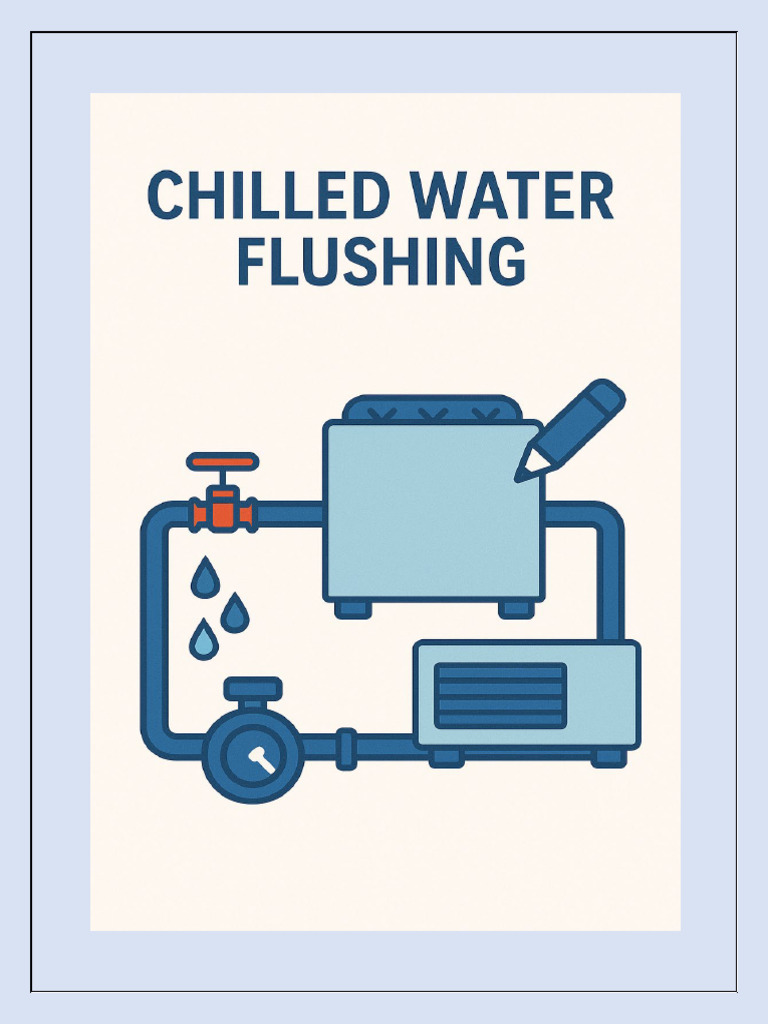 Chilled Water System Flushing Guide | PDF | Water Quality | Corrosion