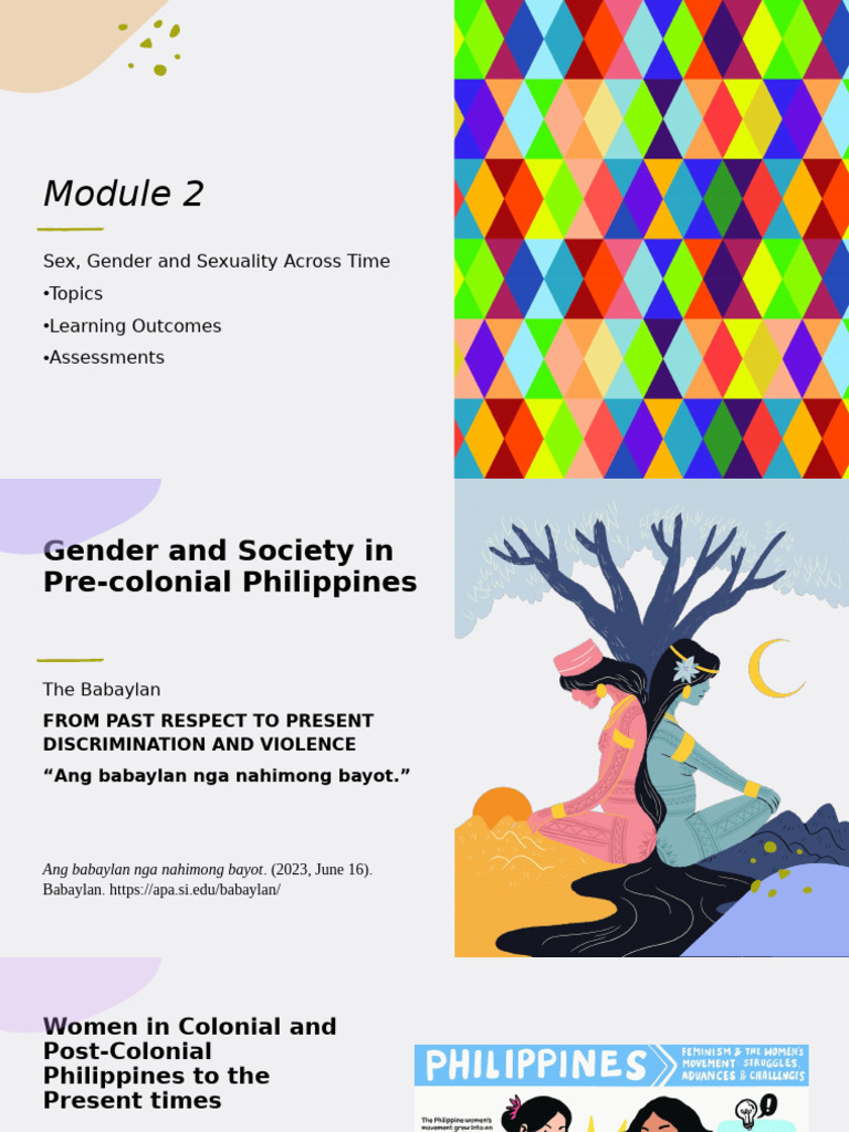 Gender and Sexuality in Philippine History | PDF