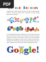 Evolution of Google Doodles | PDF | Information Retrieval Organizations ...