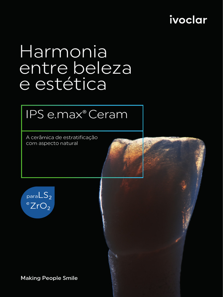IPS e.max Ceram - Folder | PDF | Cor | Sinterização