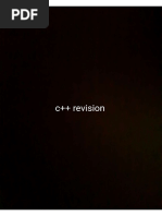 C++ Complete Handwritten Notes | PDF