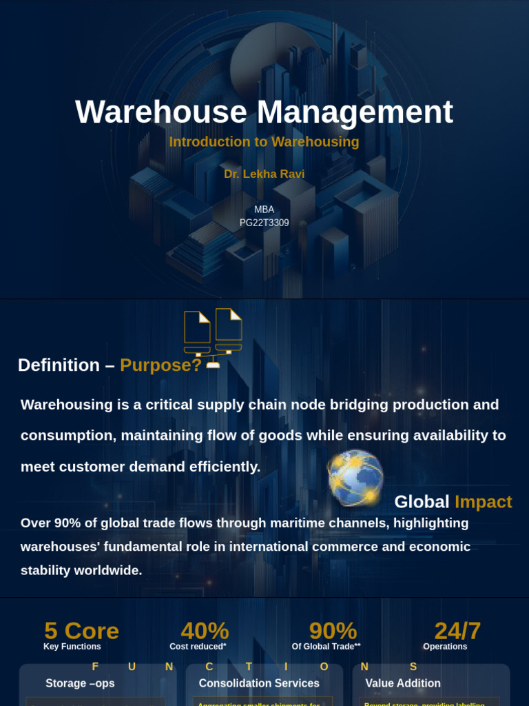 Introduction to Warehousing Concepts | PDF | Warehouse | Port