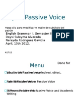 Passive Voice Tec III