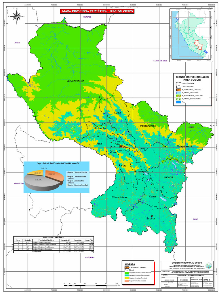 Mapa Provin Clima MPCF A2 | PDF | Tecnología geográfica | Geografía