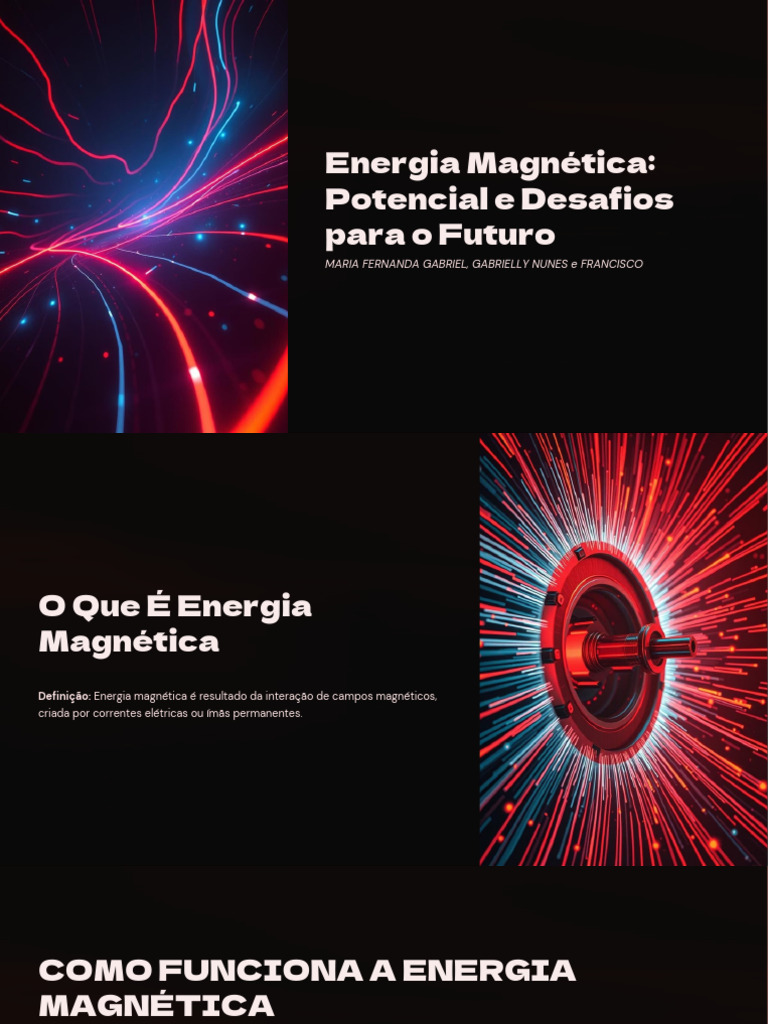 Potencial e Desafios da Energia Magnética | PDF | Magnetismo | Campo ...
