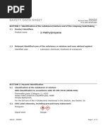 Bernzomatic Butane Safety Data Sheet | PDF | Fires | Flammability