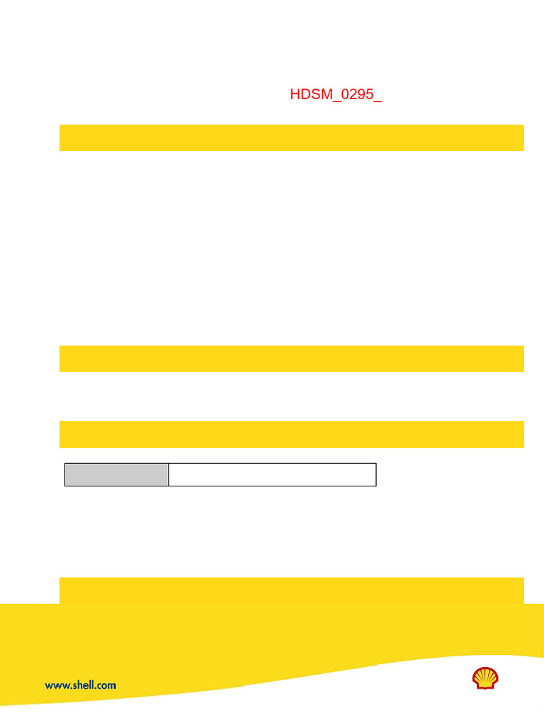 Hoja de Seguridad Shell Torcula Oil 100 | PDF | Agua | Residuos