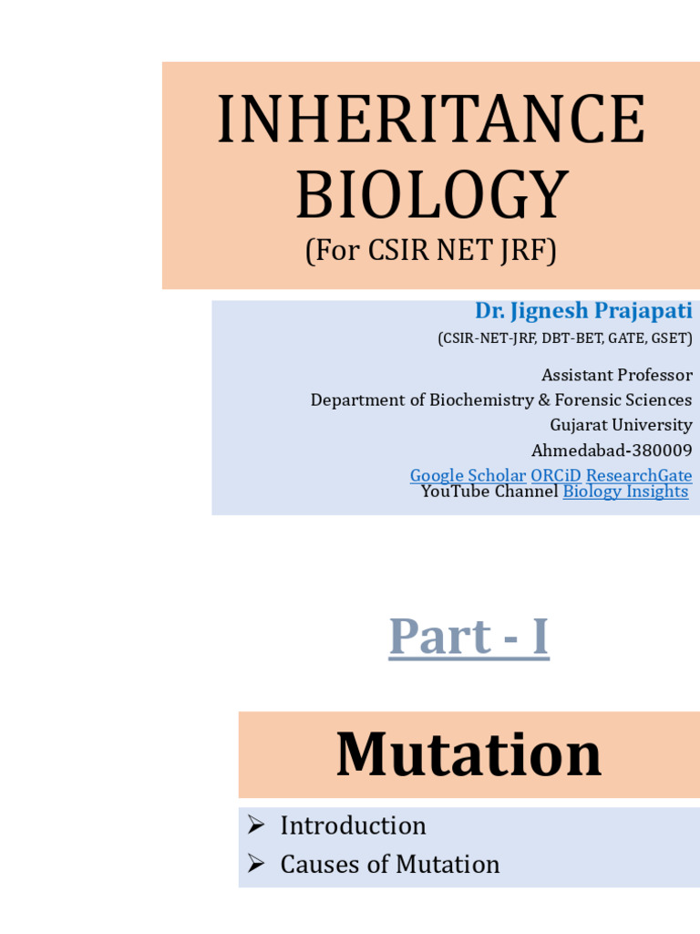 Causes of Mutation in Genetics | PDF | Mutation | Radiation