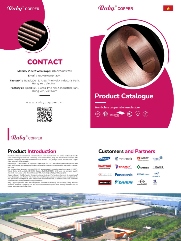 Ruby Copper Pipe Product Catalogue | PDF | Thermal Insulation ...