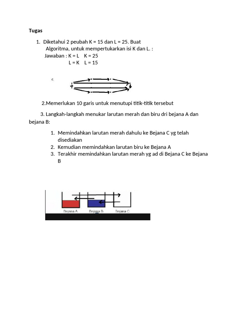 Algoritma Pertukaran dan Soal Python | PDF
