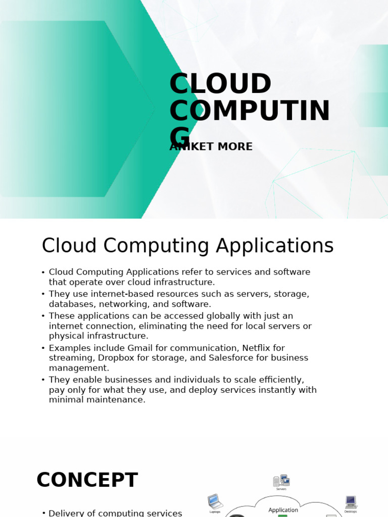 Cloud Computing Applications Overview | PDF | Cloud Computing | Open Stack