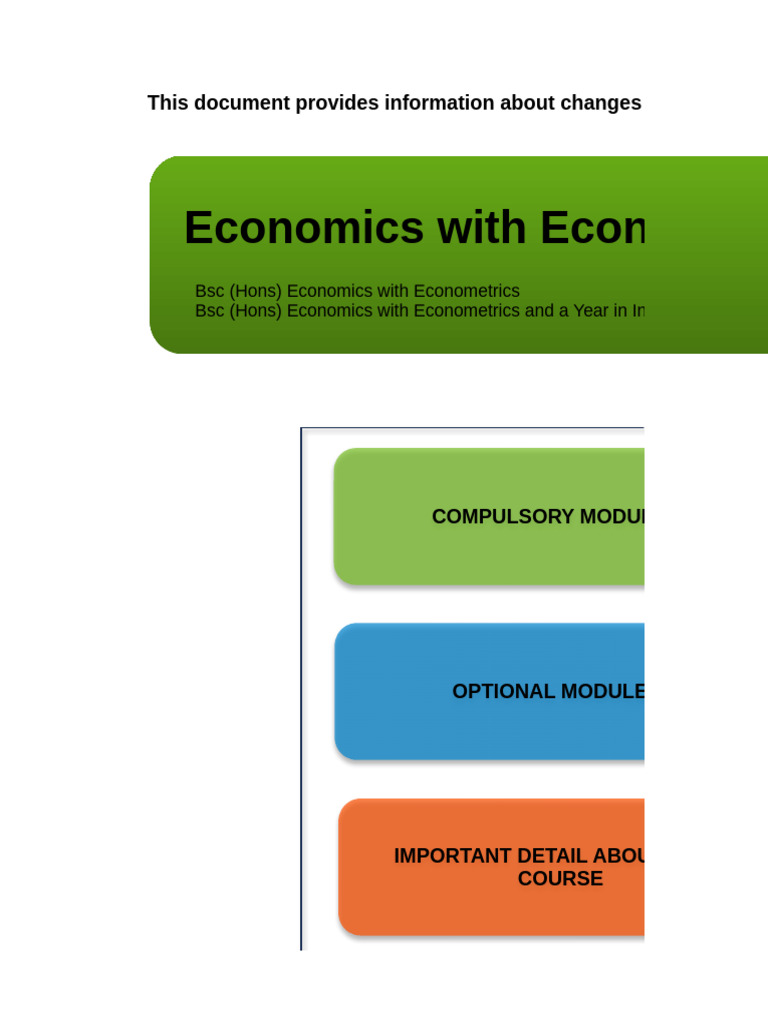 Economics With Econometrics BSC | PDF | Analysis | Economics