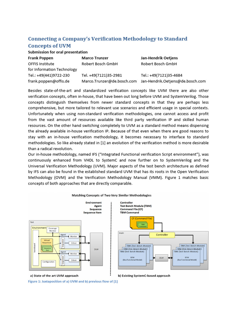 Integrating IFS with UVM Verification | PDF | Vhdl | Systems Engineering