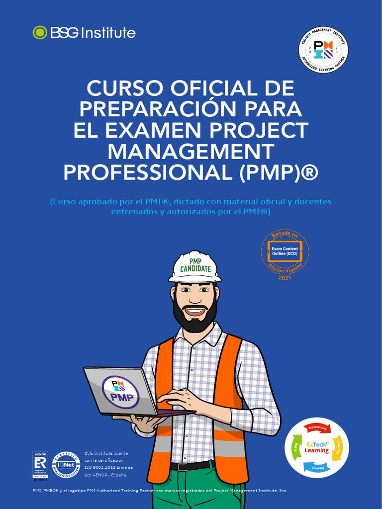 Curso Oficial PMP: Preparación Examen | PDF | Profesional en el manejo ...
