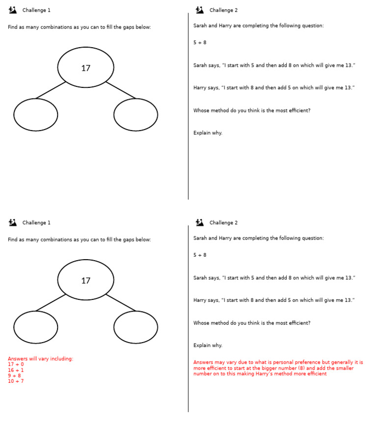 Efficient Addition Methods Explained | PDF
