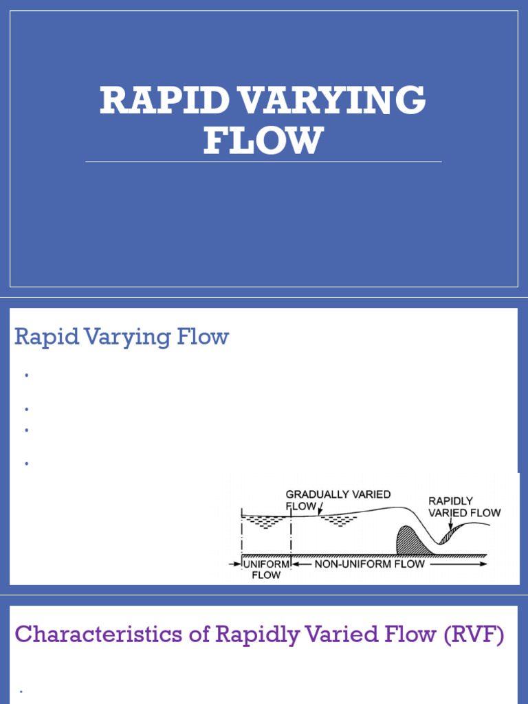 RVF Hydraulic Jump 17435887295227880367ed0d7950870 | PDF | Continuum ...