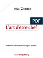 L'art d'Ãªtre chef