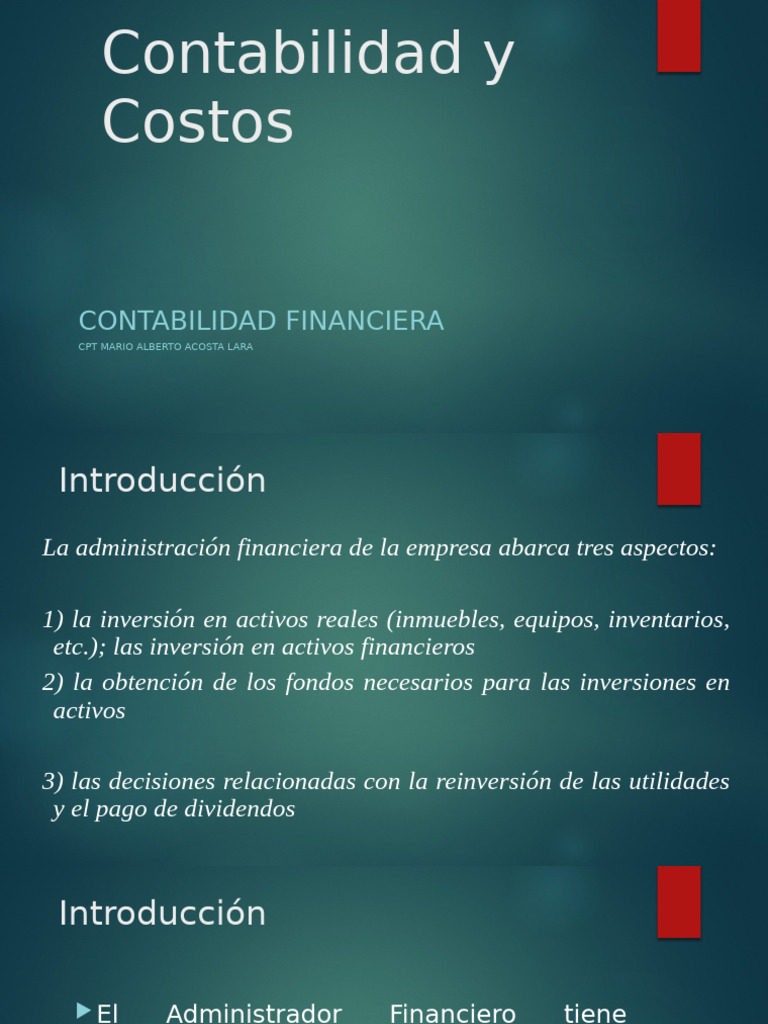 Contabilidad Financiera y Toma de Decisiones | PDF | Contabilidad ...