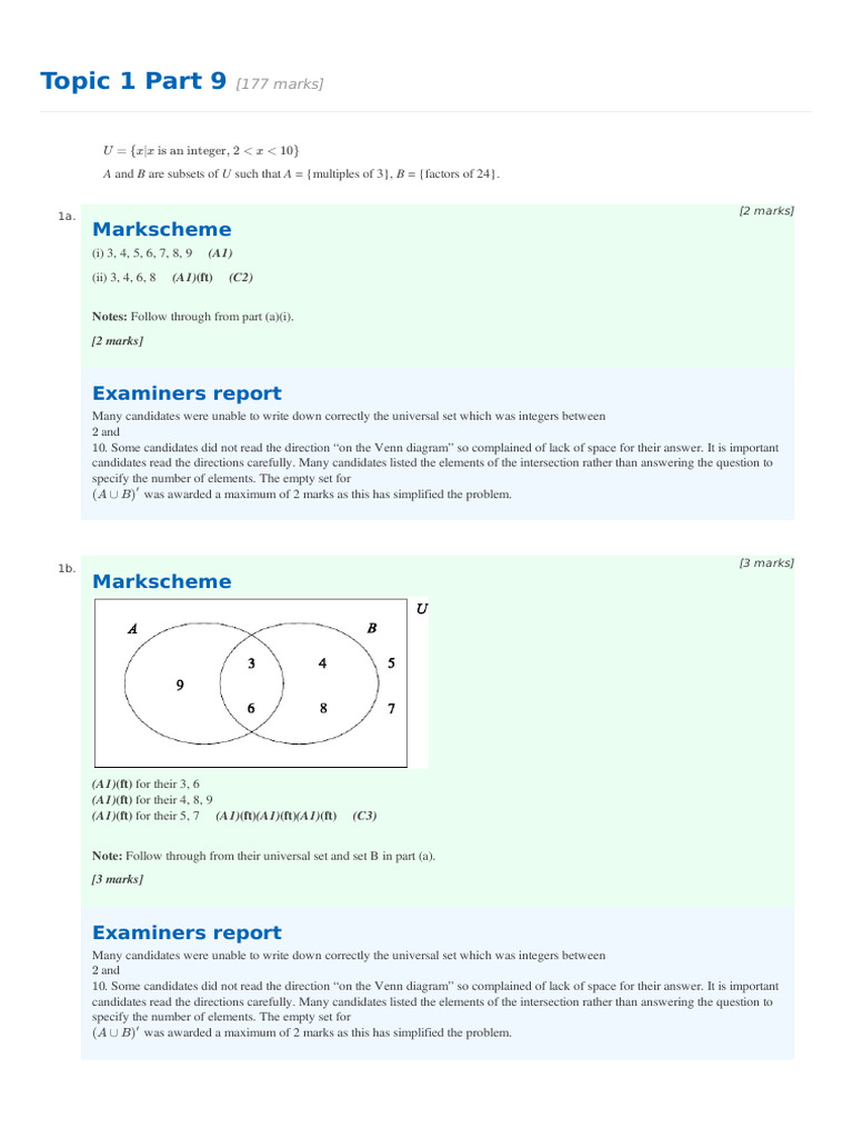 Topic - 1 - Part - 9 MS | PDF