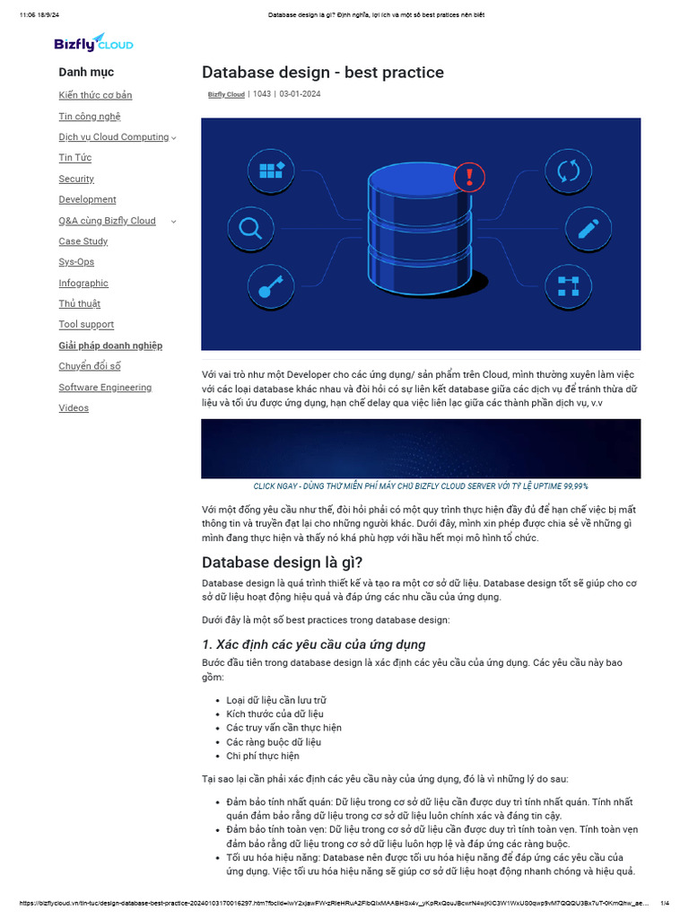 Database Design Là Gì - Định Nghĩa, Lợi Ích Và Một Số Best Pratices Nên ...