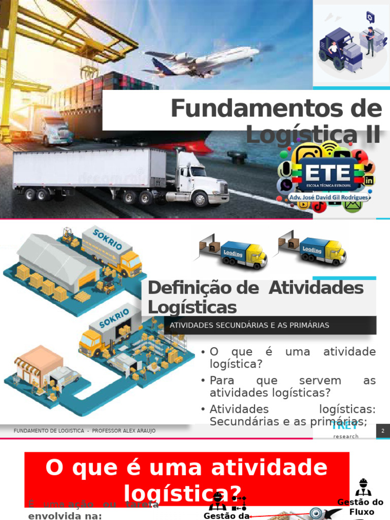 Fundamentos da Logística e Modais de Transporte | PDF | Logística ...