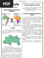 GEOGRAFIA_REGIONALIZAÇÃO_EXERCICIOS