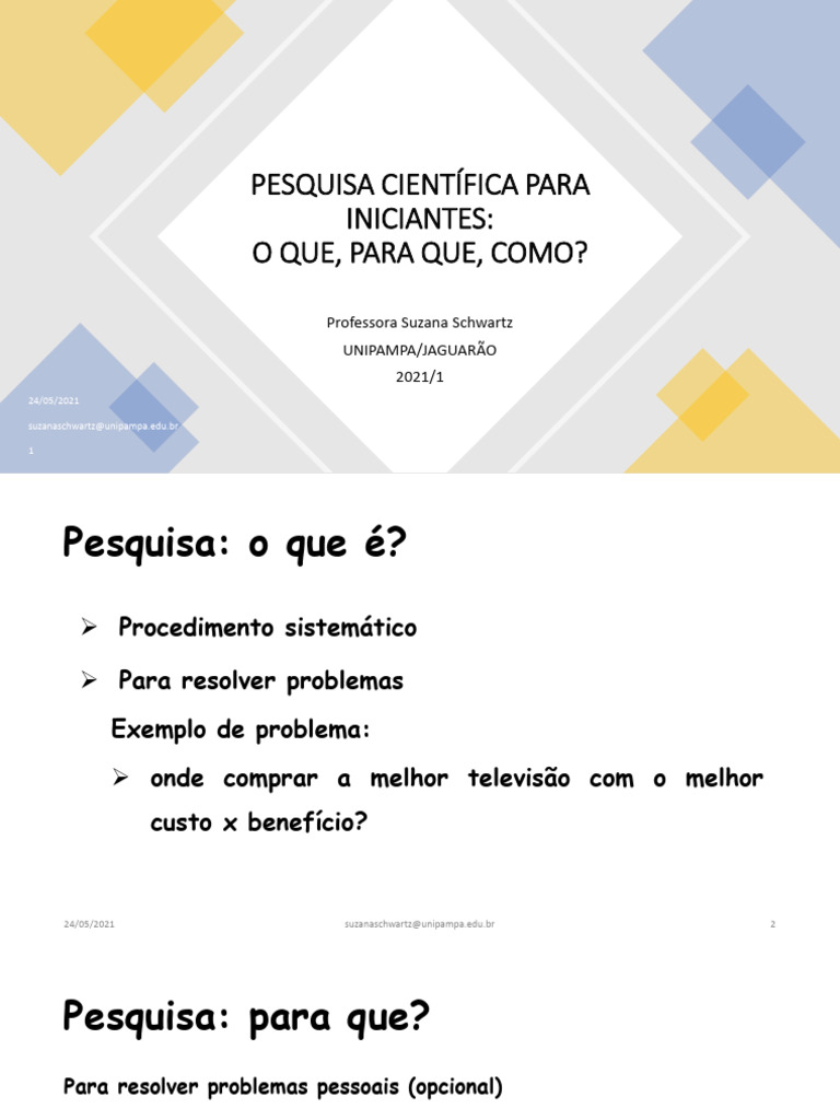 Guia Prático de Pesquisa Científica | PDF | Science | Método científico