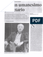 Inter Vista Sull'Educazione Ad Edgar Morin_Il Sole 24 Ore