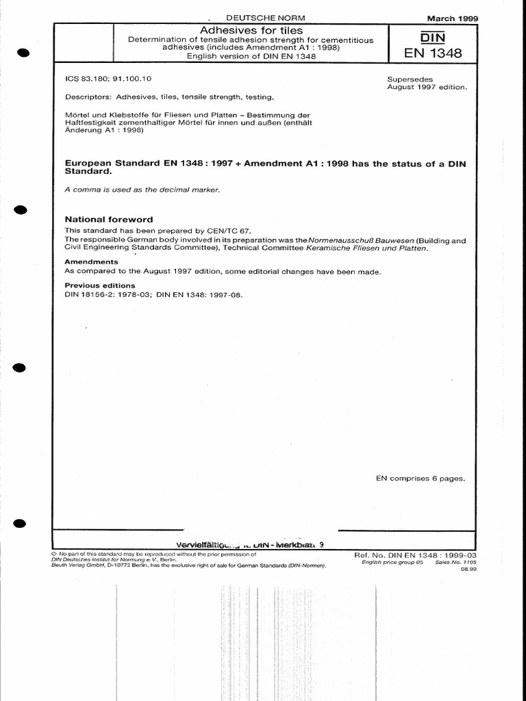 Din en 1348 - 1997 | PDF
