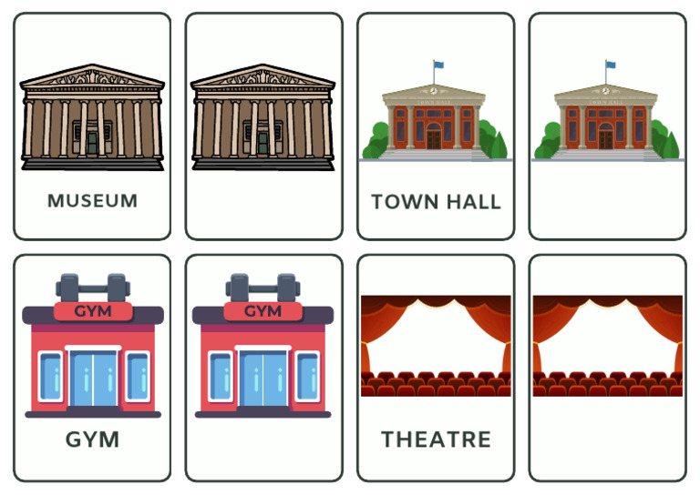 Places in The City Flashcards - 20250725 - 160144 - 0000 | PDF