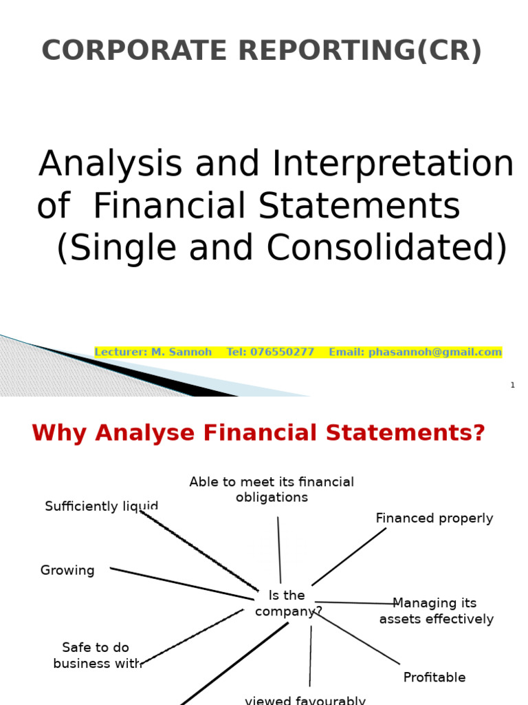 Financial Statement Analysis Guide | PDF | Dividend | Equity (Finance)