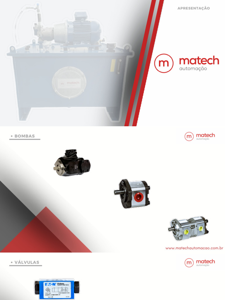Apresentação de Produtos Matech Automação | PDF