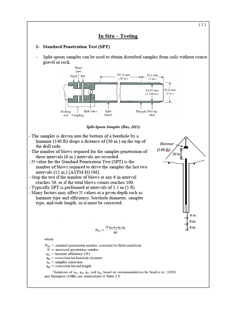 5 B In-Situ Geotechnical Tests | PDF | Mechanical Engineering