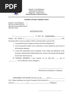 Omnibus Certification of Authenticity.docx