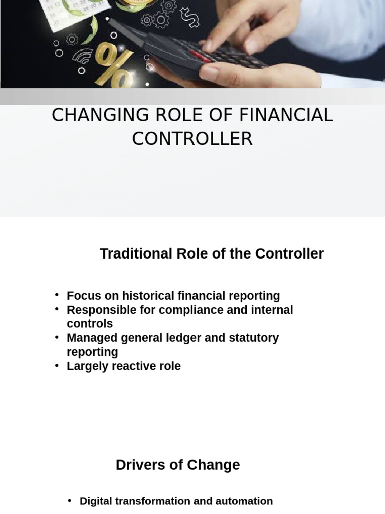 Lesson 2 Changing Role of Controllership | PDF | Accounting | Business